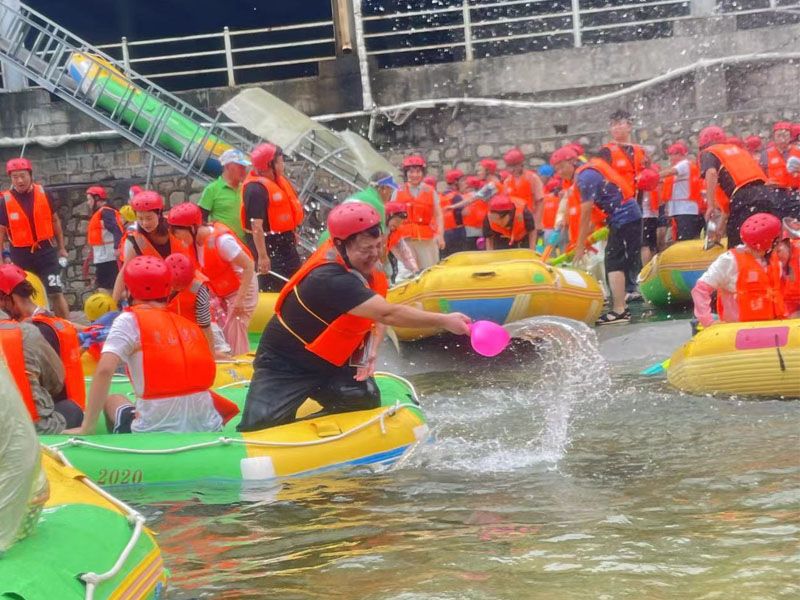 相約堯山漂流，共享清涼一夏